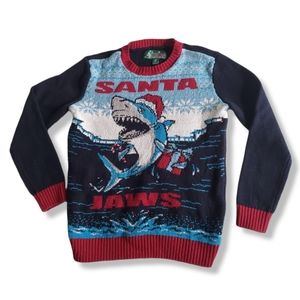 4/$20 Ugly Christmas Sweater Shark
